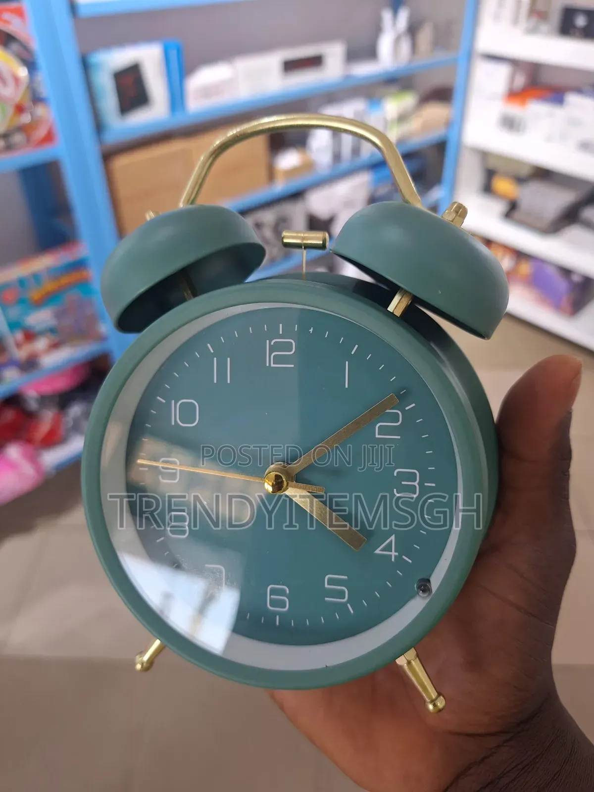 Metal Analog Alarm Clock