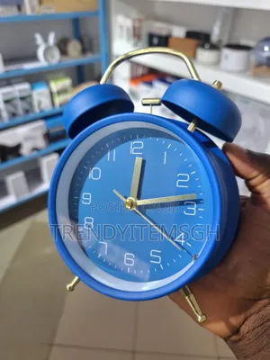 Metal Analog Alarm Clock