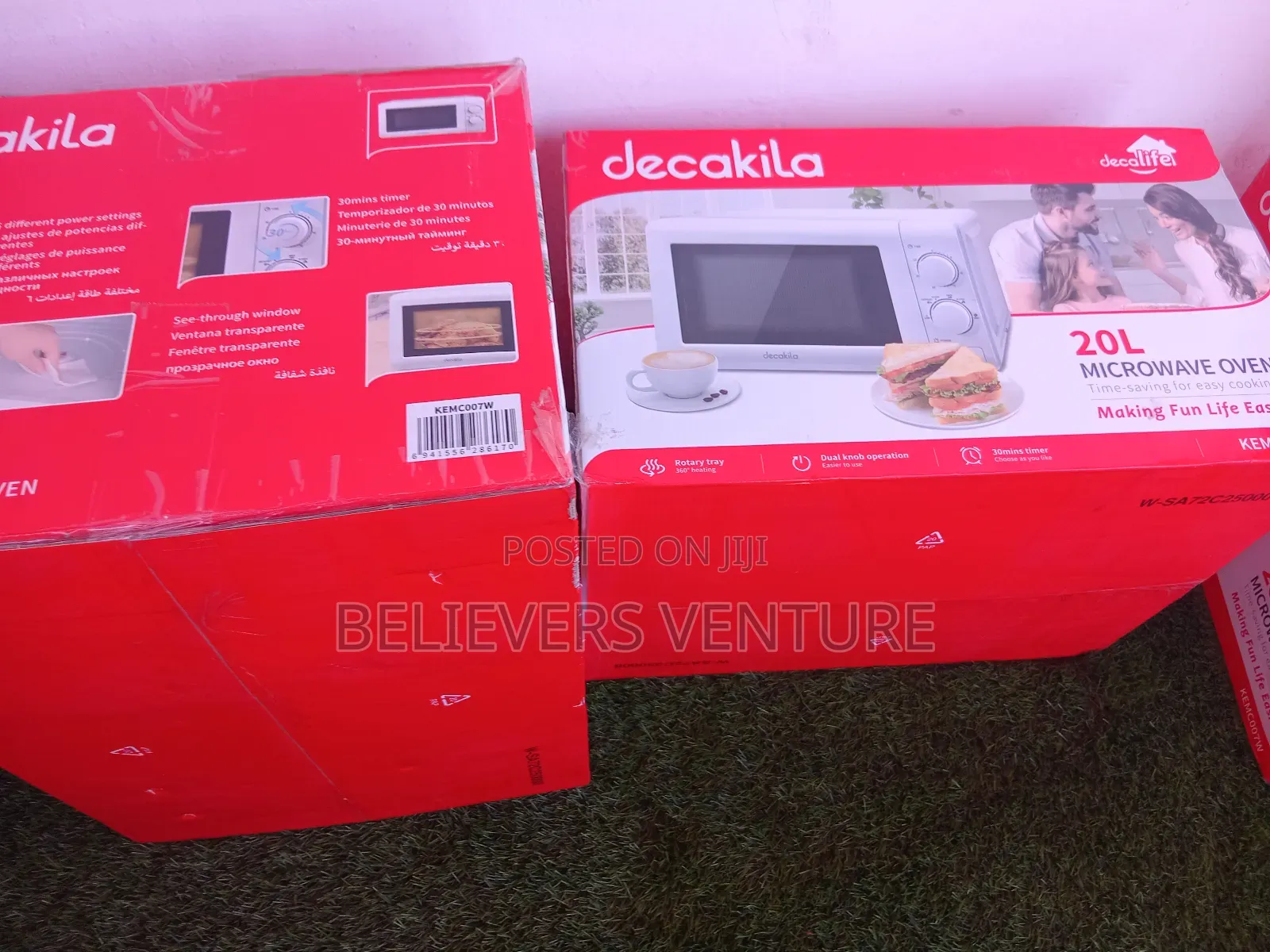 Silent Operation 20l Microwave 20l Oven Decalife Microwave
