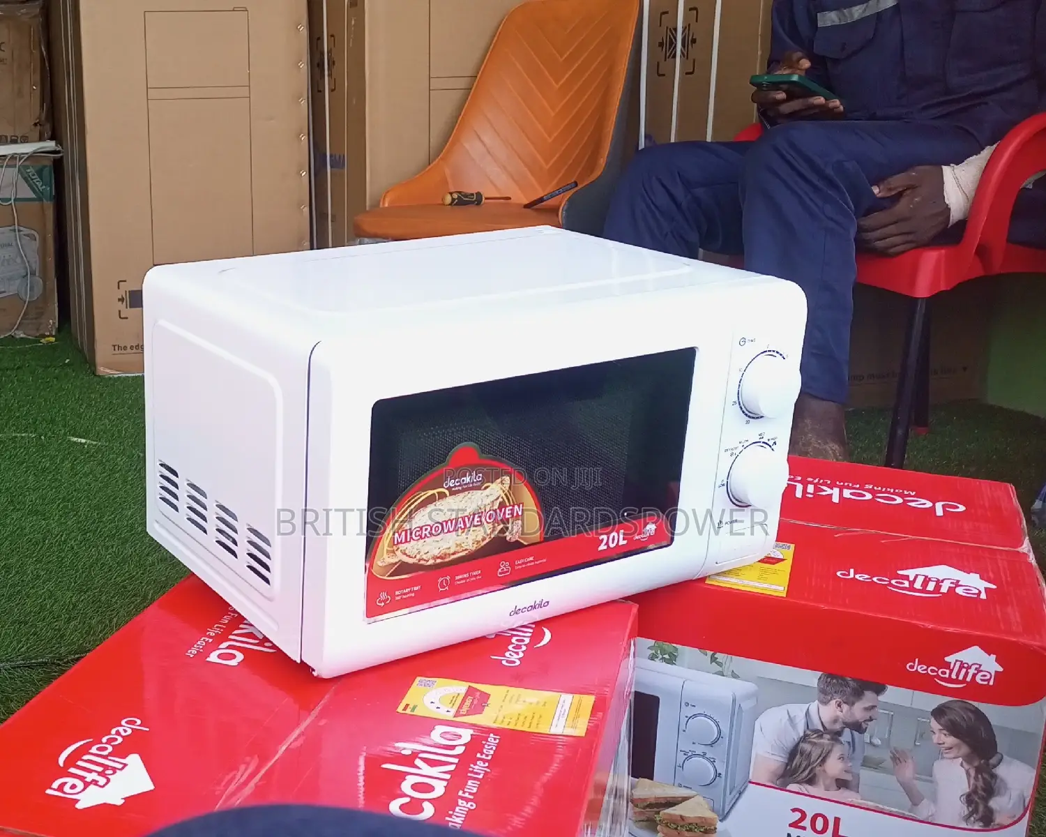 20l Decakila Fast and Efficient Microwave Oven