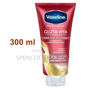 Photo - Vaseline Gluta-Hya Serum Burst Lotion Pro-Age Restore 300ml