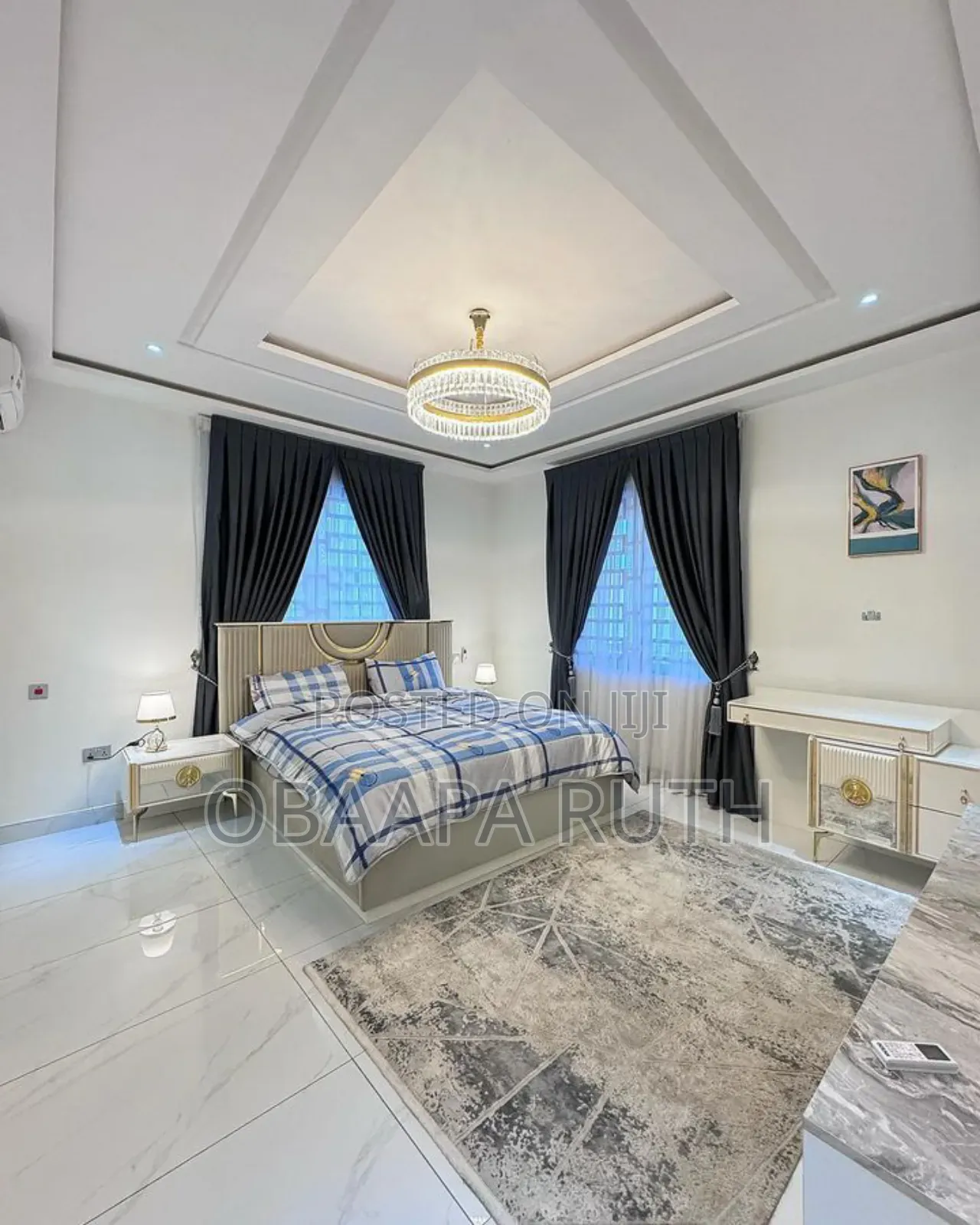 Furnished 4bdrm Duplex in American House for sale