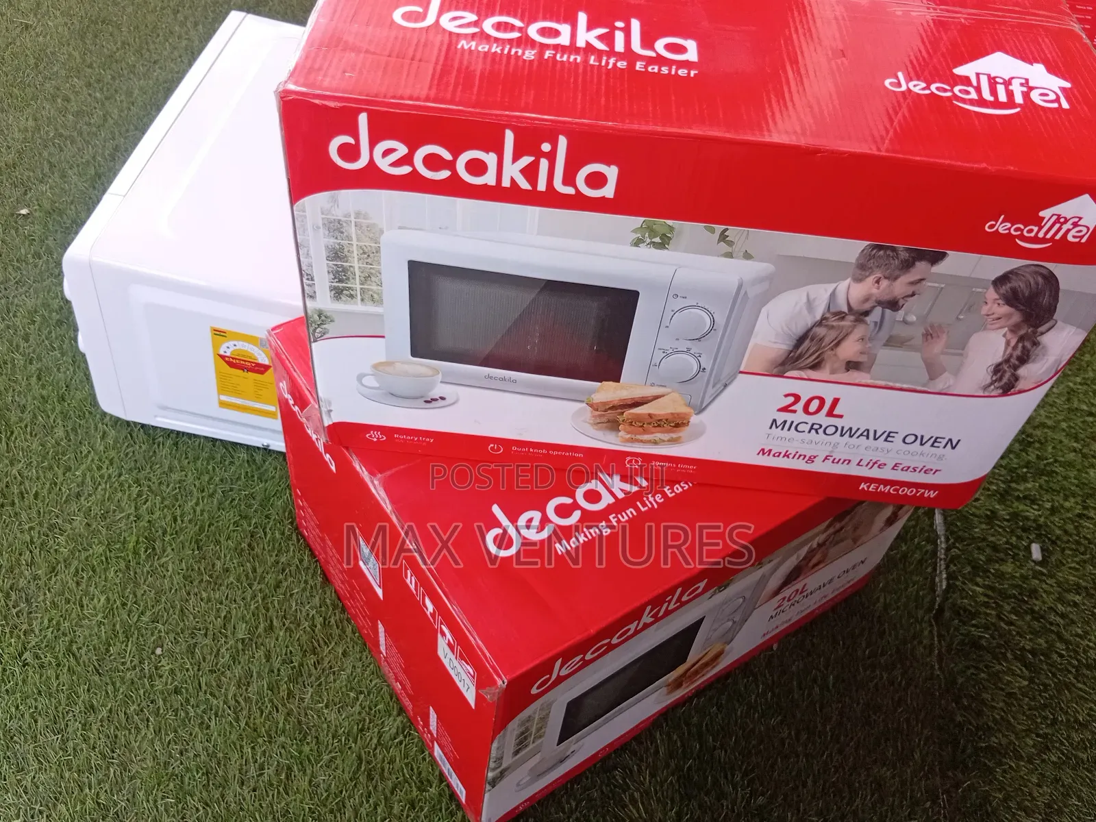 Gleeful Decakila Microwave Oven 20l System Set