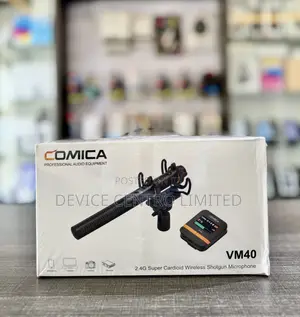 Comica Vm40 2.4g Super Cardioid Wireless Shotgun Microphone
