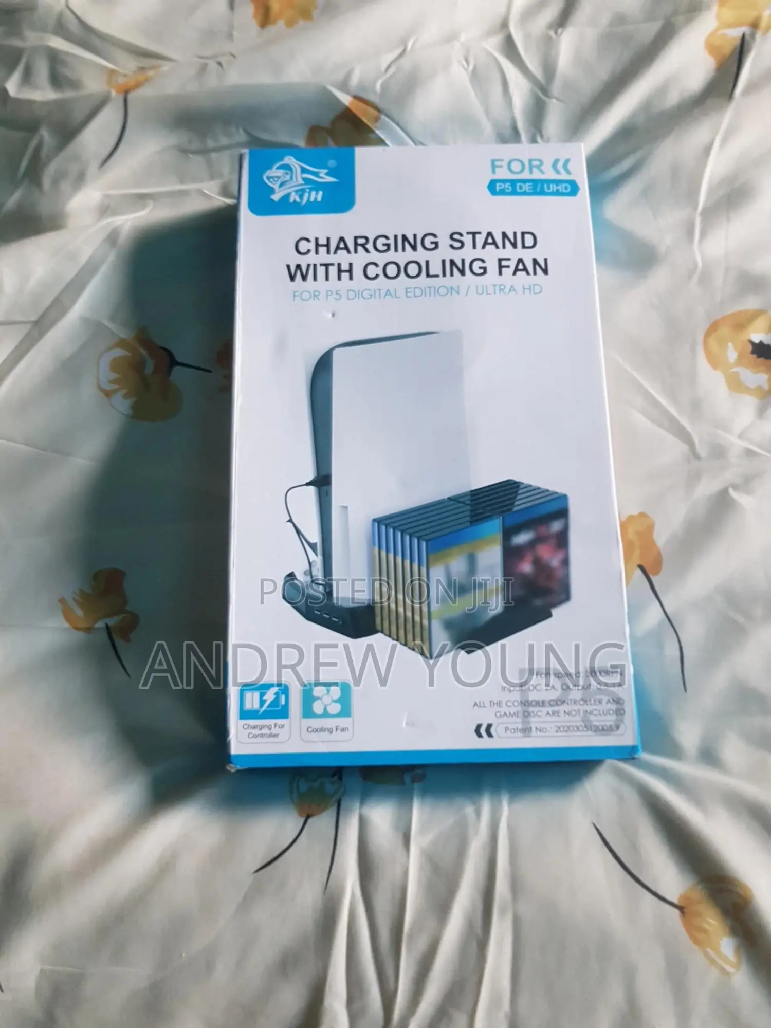 Ps5 Charging Stand With Cooling Fan