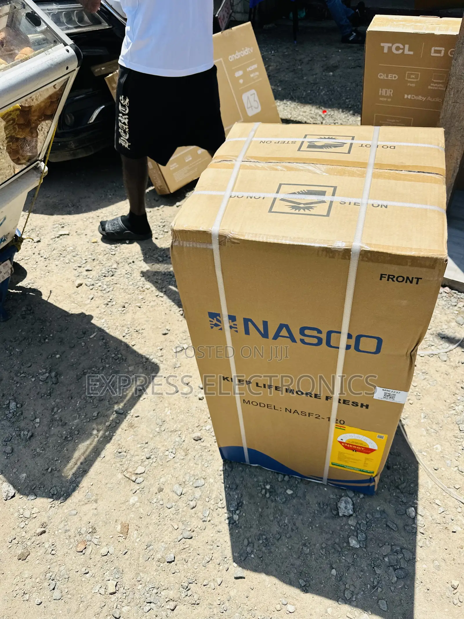 Highly Recommended Nasdf2-120 Double Door Fridge