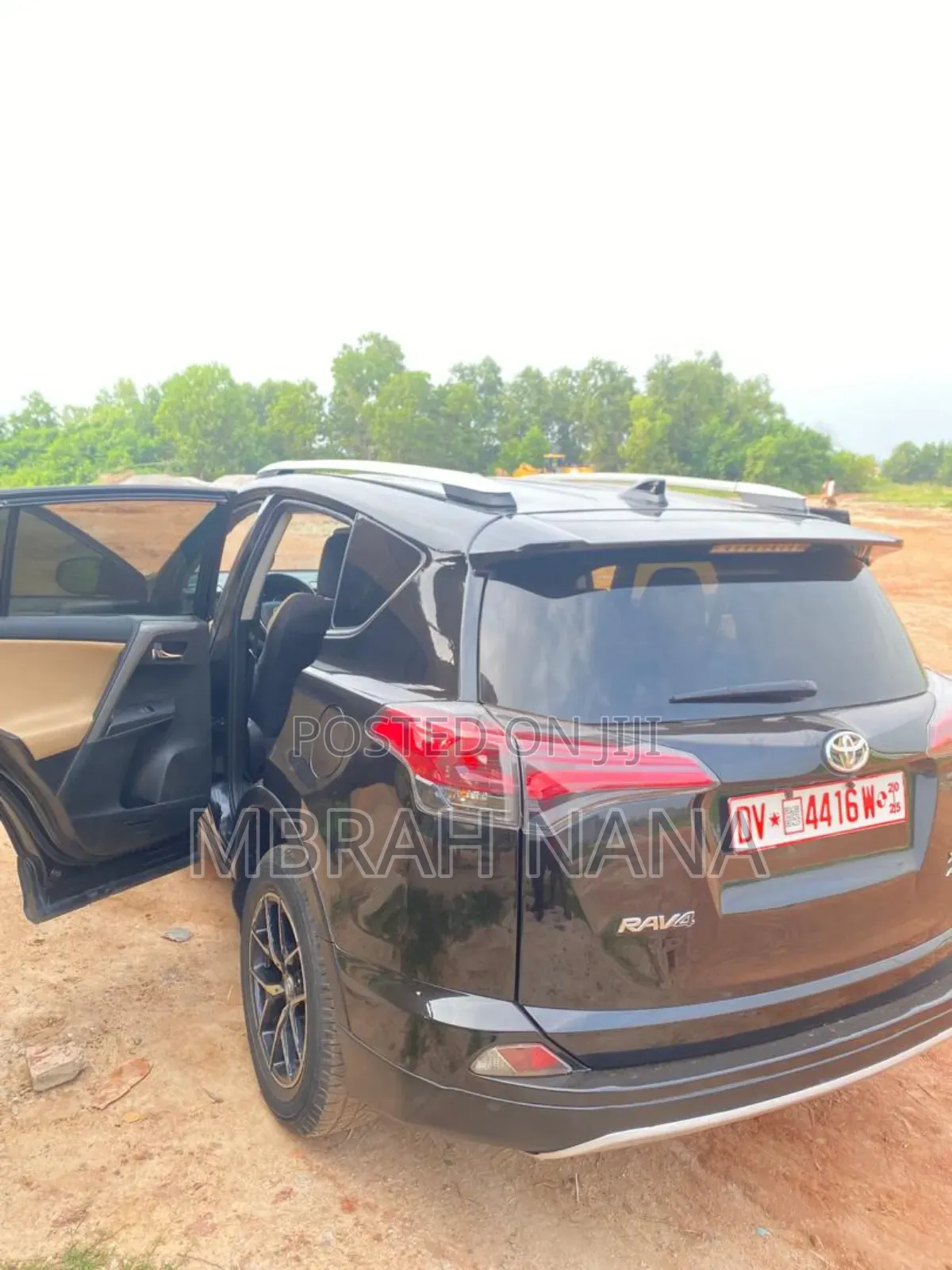 Toyota RAV4 XLE AWD (2.5L 4cyl 6A) 2016 Black