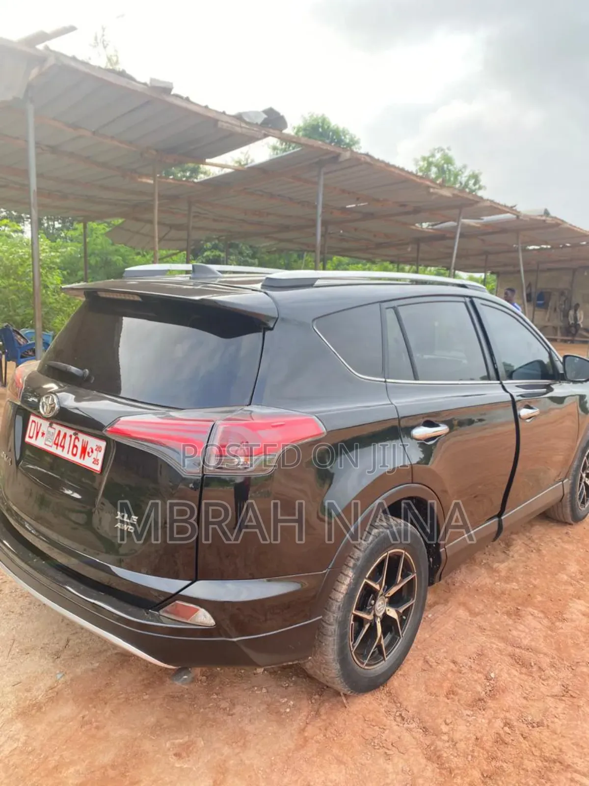 Toyota RAV4 XLE AWD (2.5L 4cyl 6A) 2016 Black