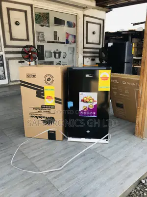 Rainbow 80l Black Topfreezer Singledoor Tabletop Fridge