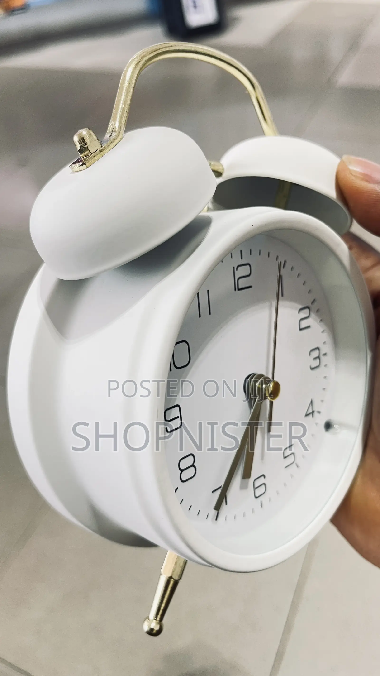 Alarm Clock Antic White