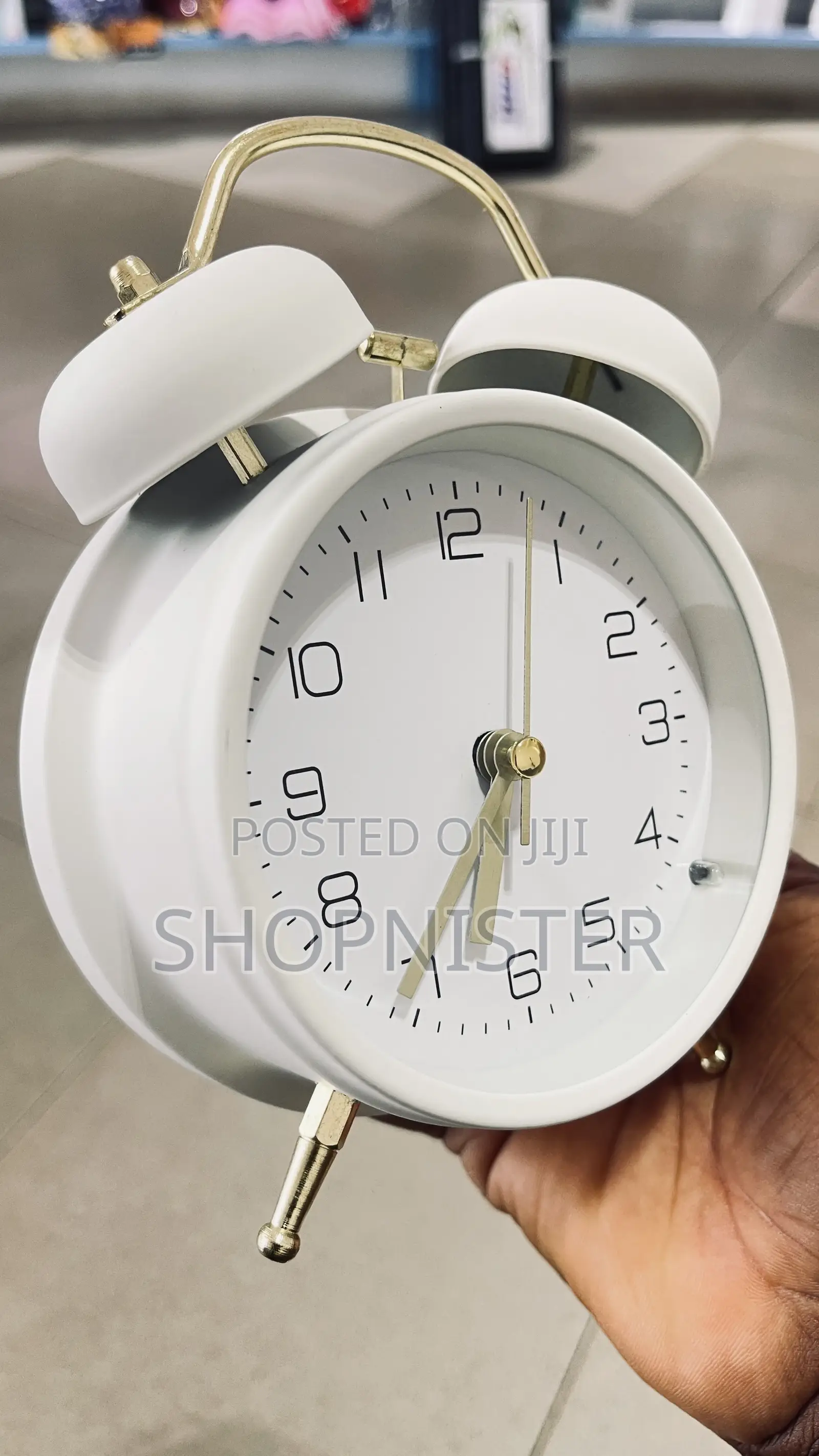 Alarm Clock Antic White
