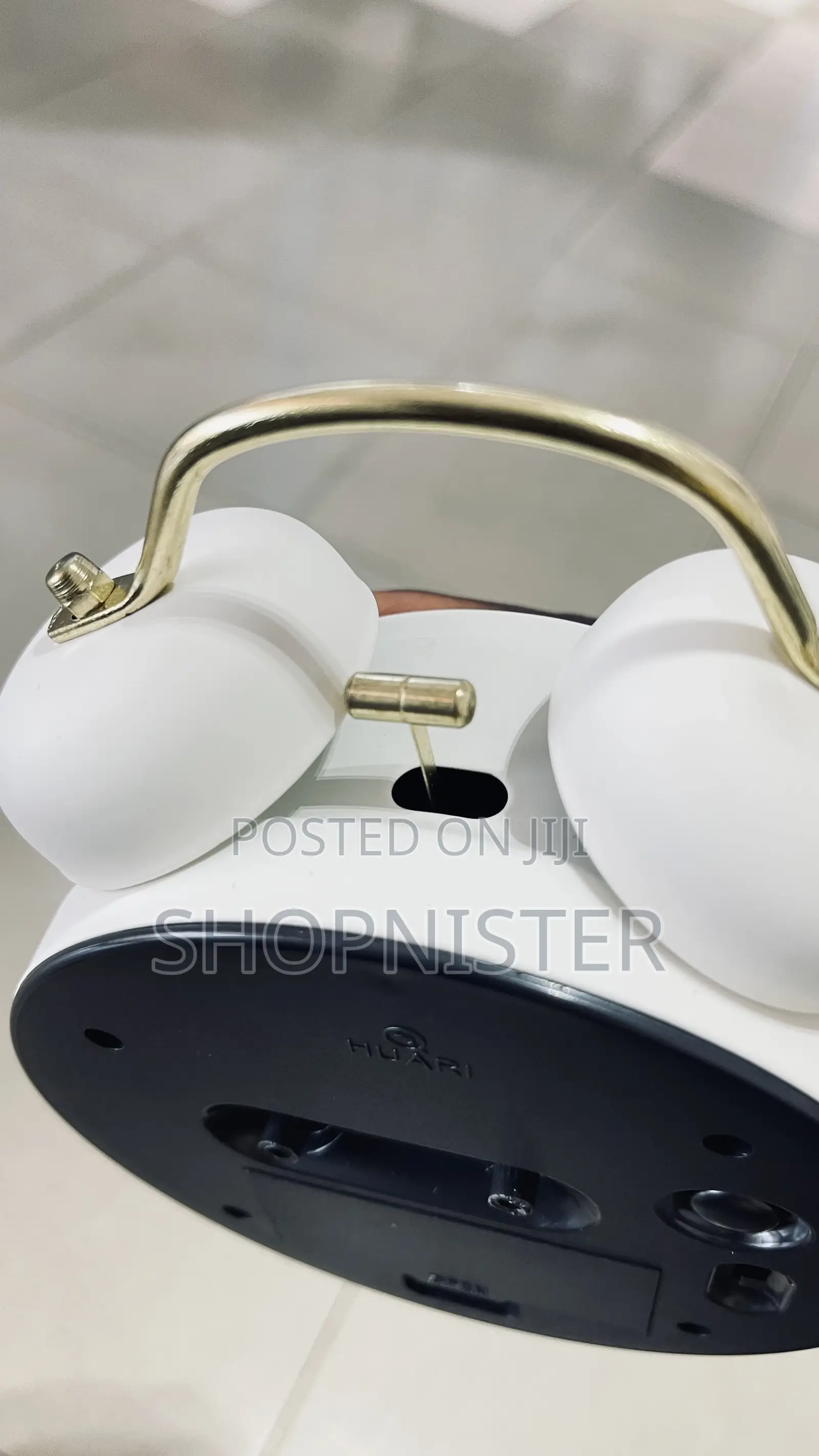 Alarm Clock Antic White