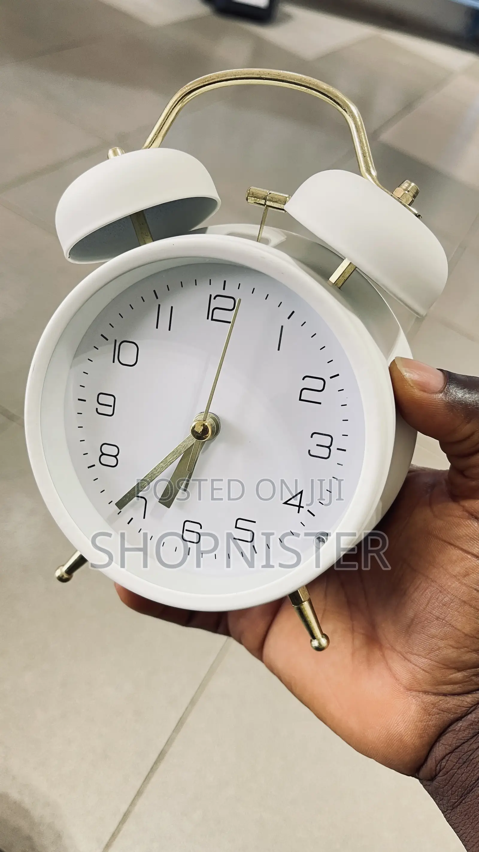 Alarm Clock Antic White