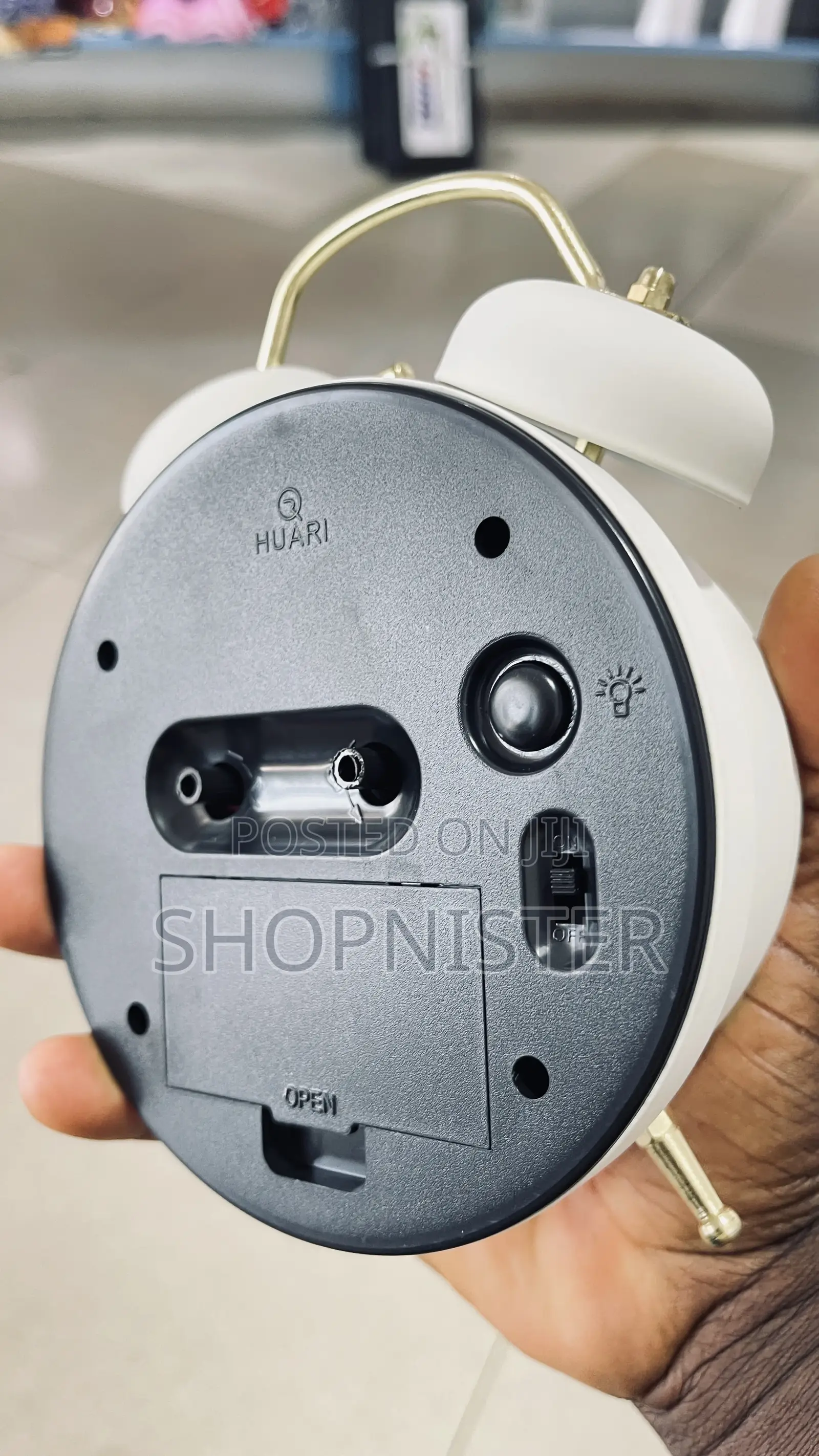 Alarm Clock Antic White