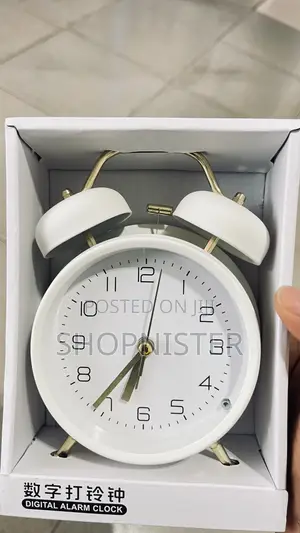 Alarm Clock Antic White