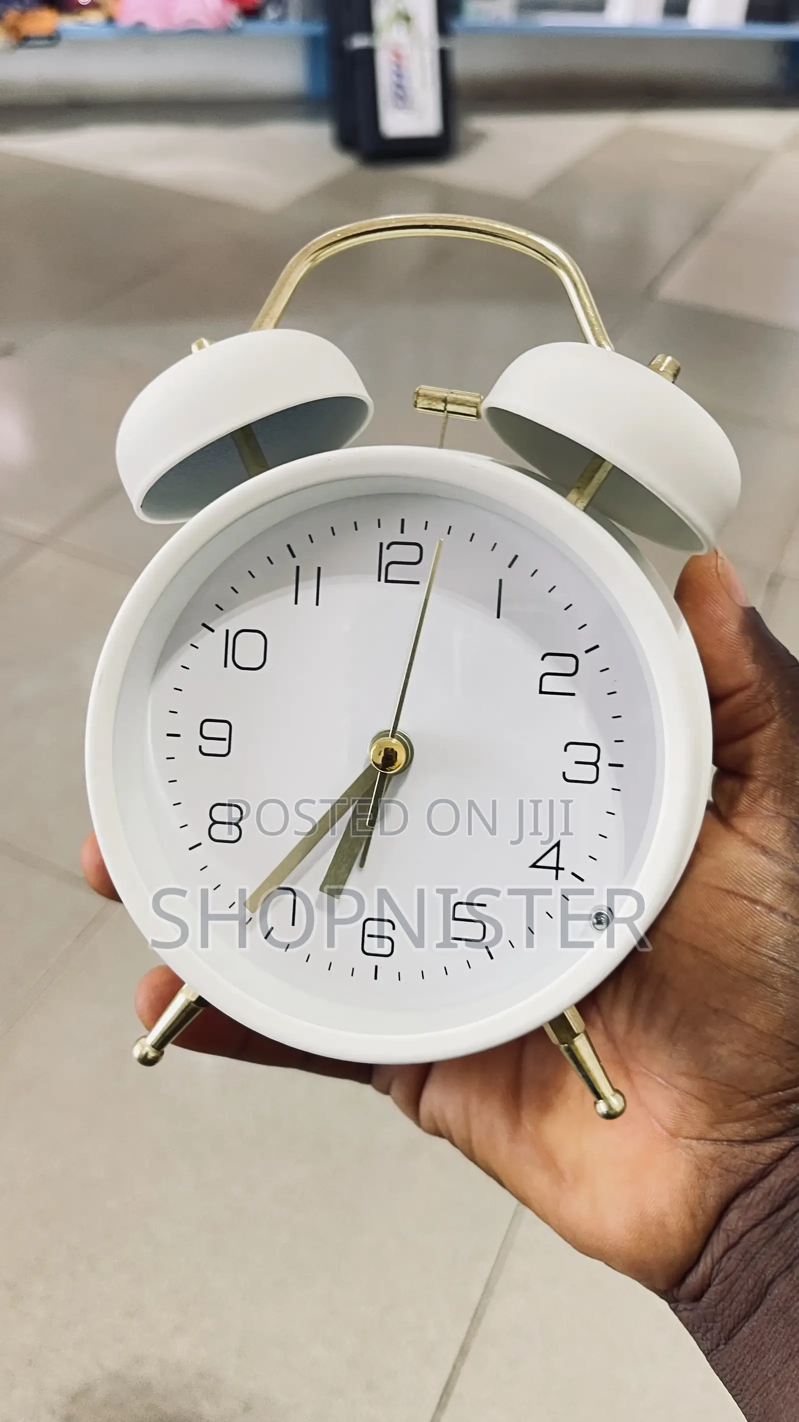 Alarm Clock Antic White