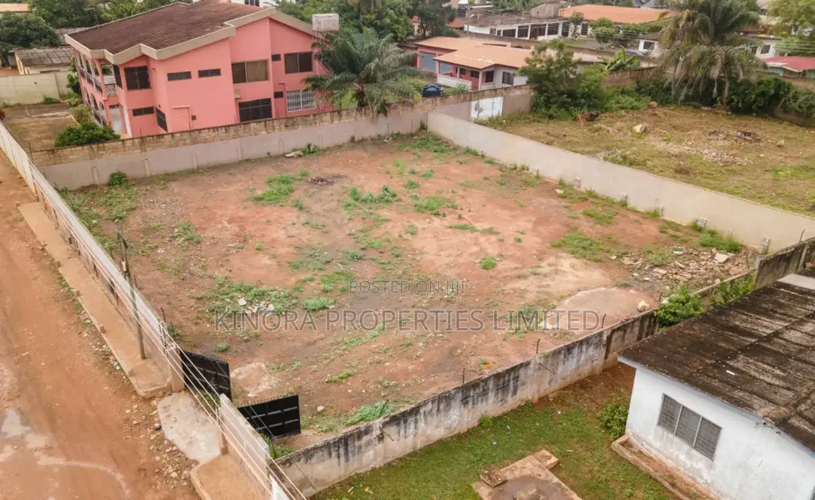 100×100 Titled Plot for Sale at Adenta