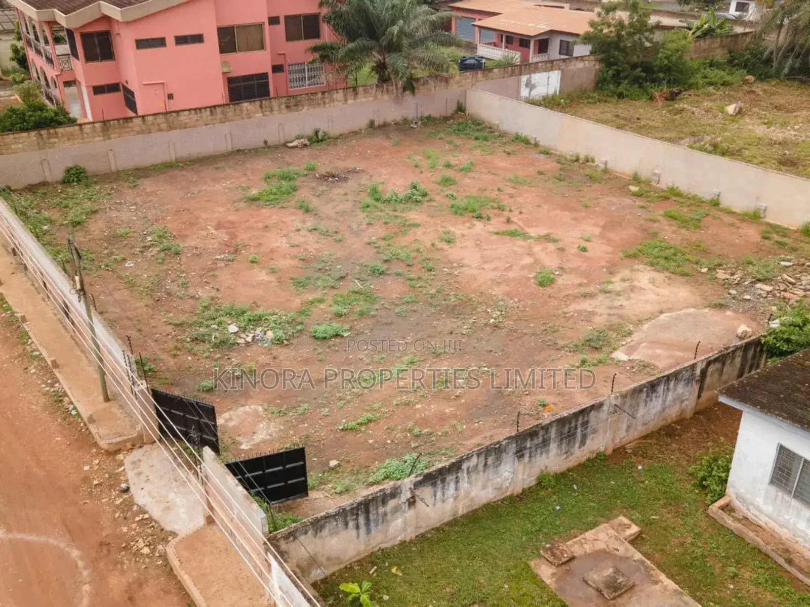 100×100 Titled Plot for Sale at Adenta