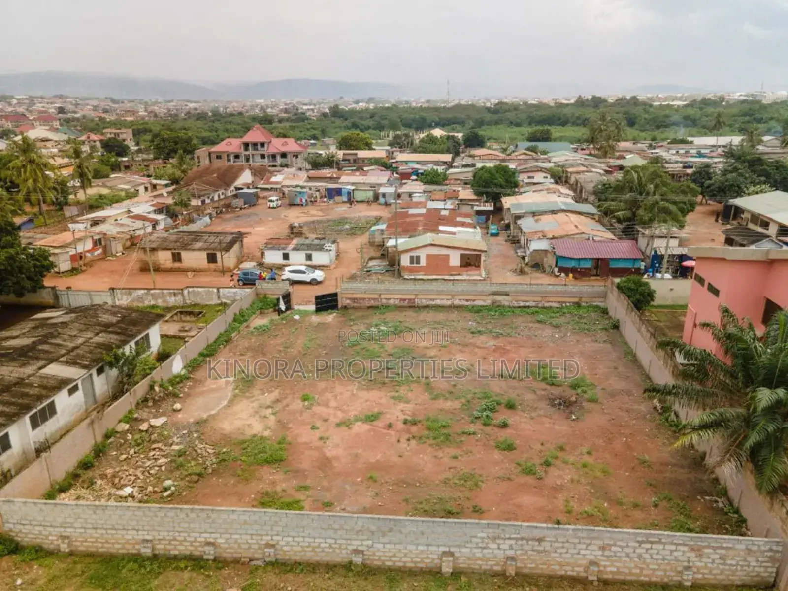 100×100 Titled Plot for Sale at Adenta
