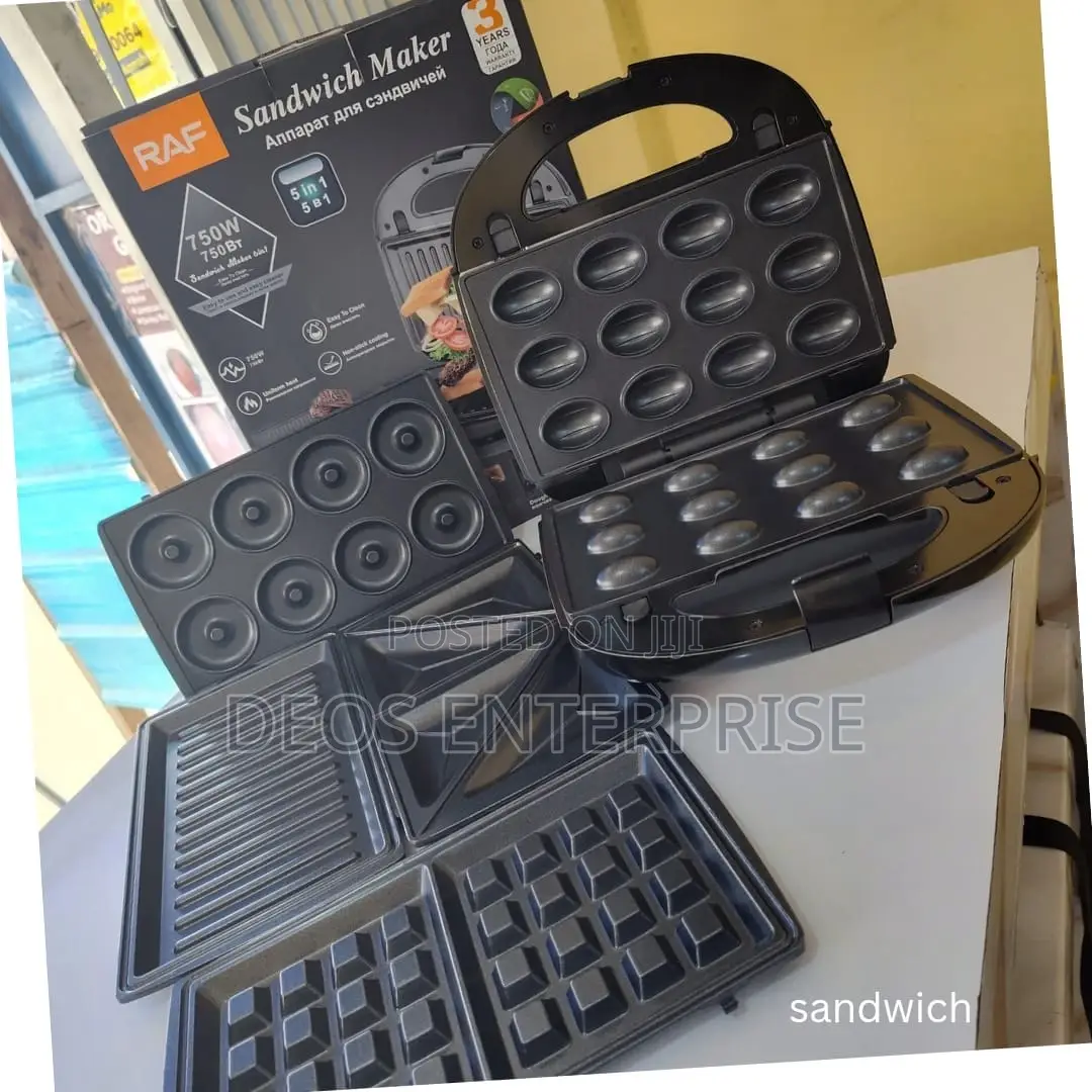 Raf 5 in 1 Sandwich Maker / Toaster