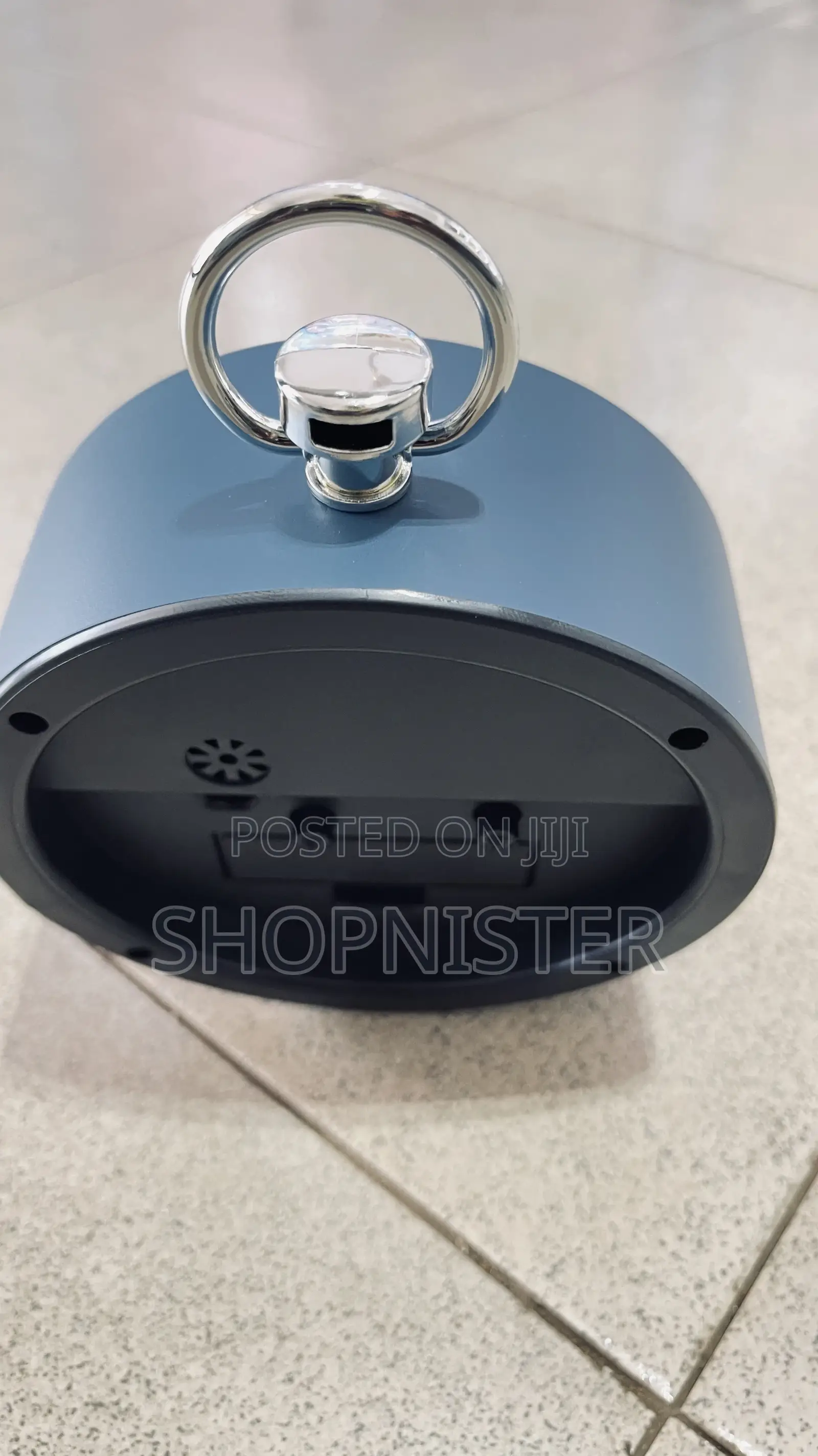 Desk Alarm Clock Blue