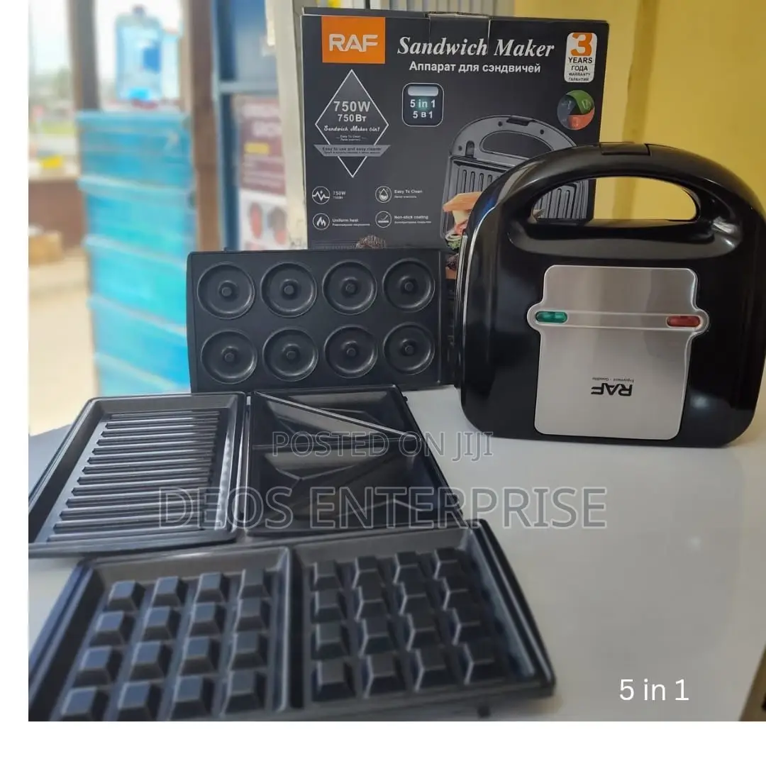 Raf 5 in 1 Kitchenguru Sandwich Maker
