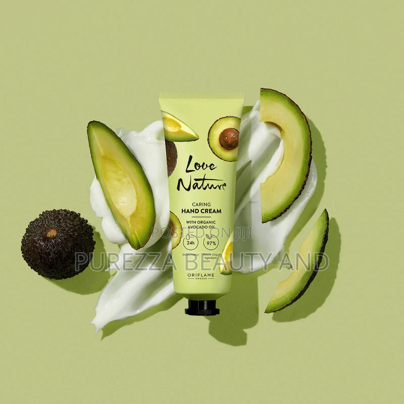 Love Nature:Caring Hand Cream With Organic Avocado Oil