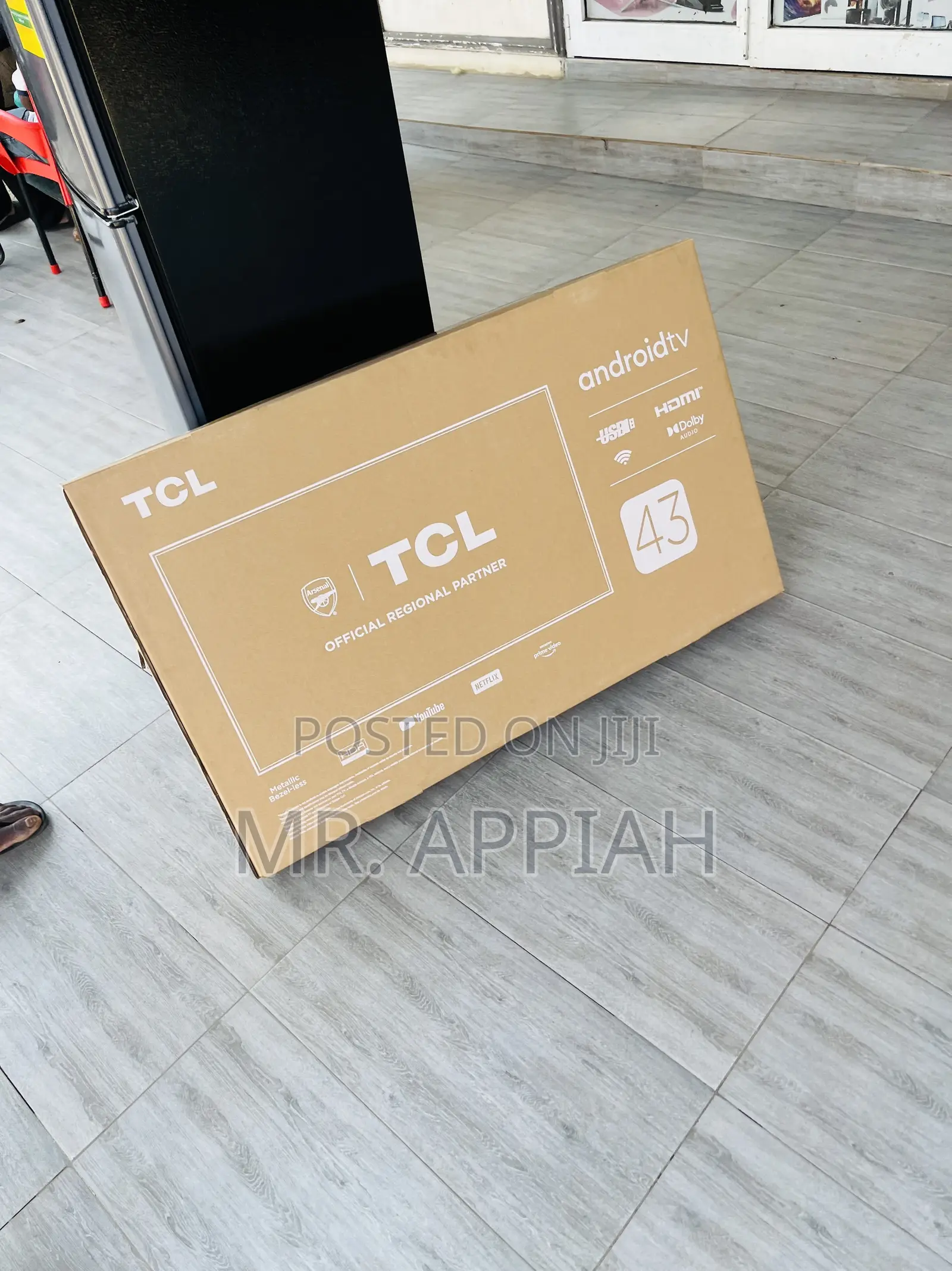 Most Classic TCL 43 Inch Led HDR Smart Television(Black)