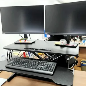 Height Adjustable Sit to Stand Up Desk , Desk Riser