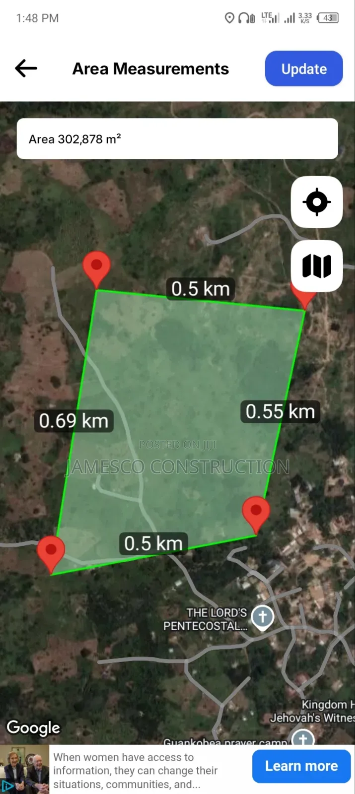 Residential Land for Sale at Teacher Mante