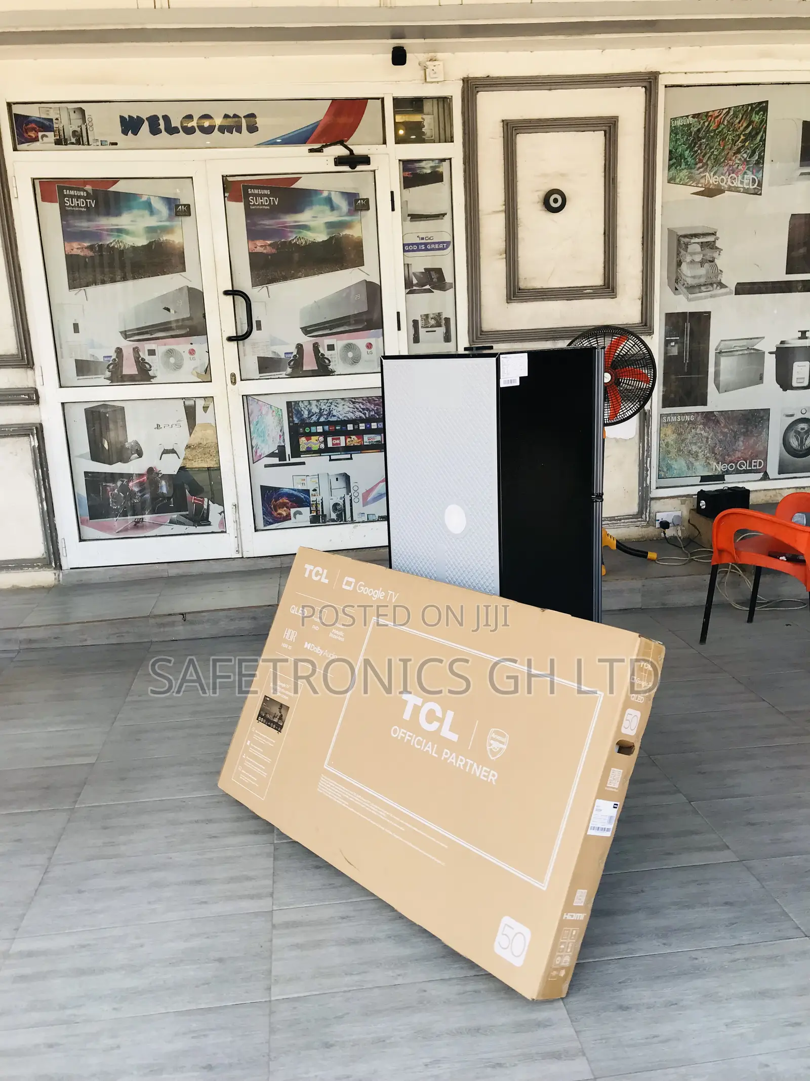 Newly Boxed TCL Android Qled 50 Inch Smart C645 Tv