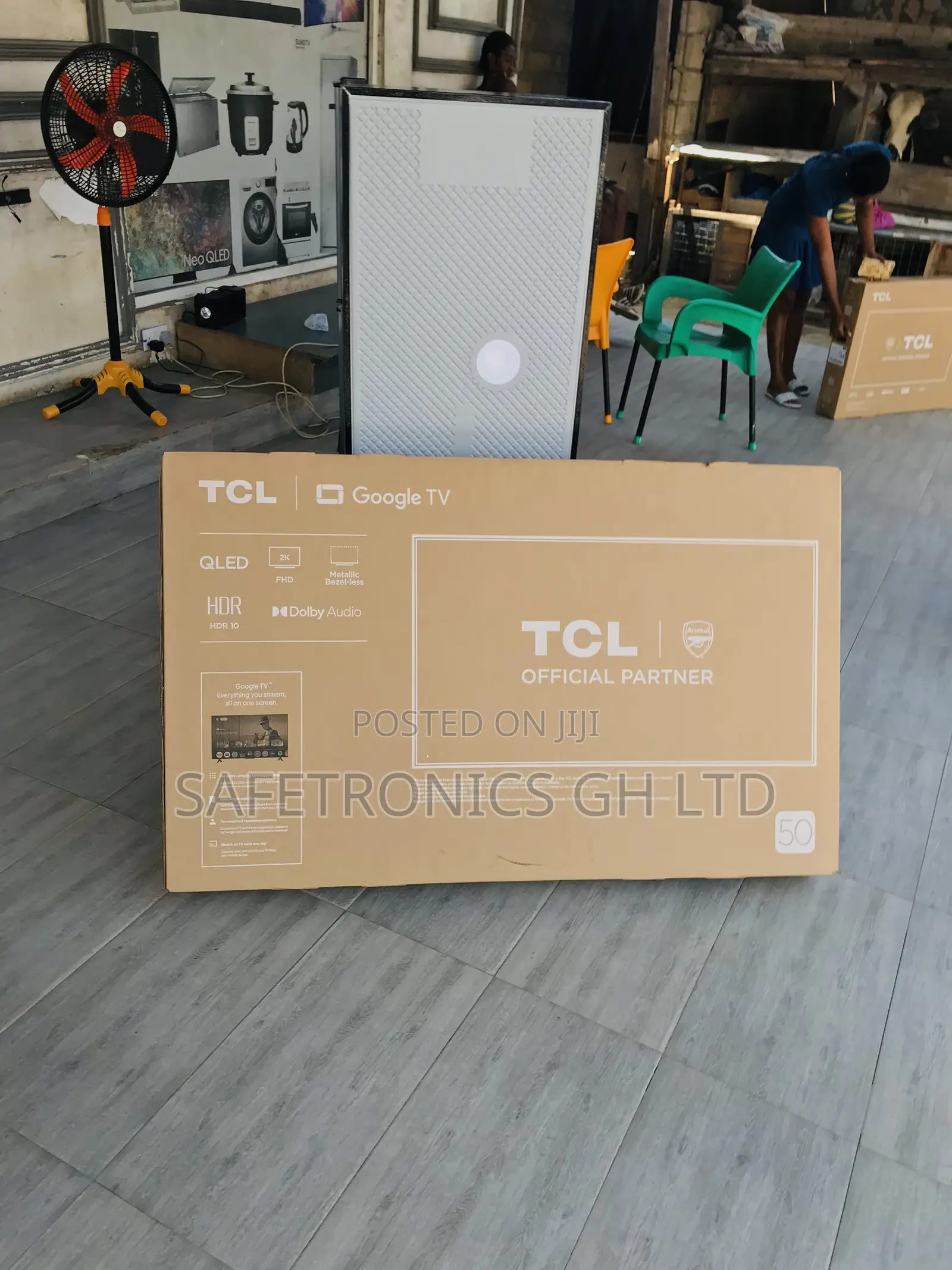 Kindly Order TCL Android C645 50 Inch Smart Qled Tv