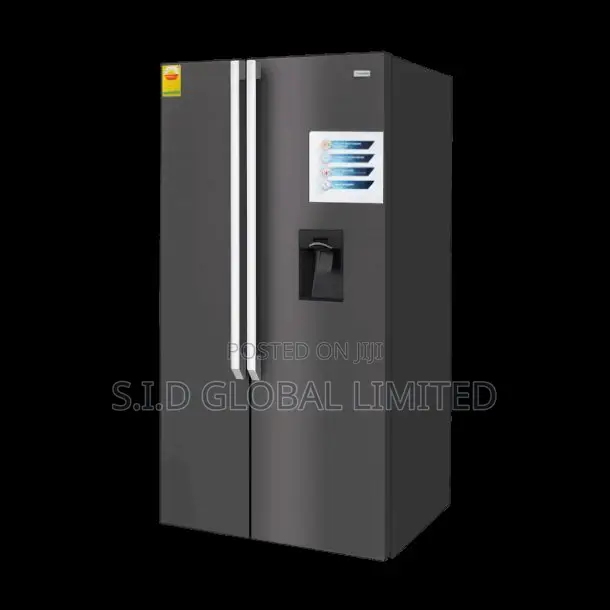 Nasco 529ltrs Dark Grey Side by Side Refrigerator Nasf2-66d