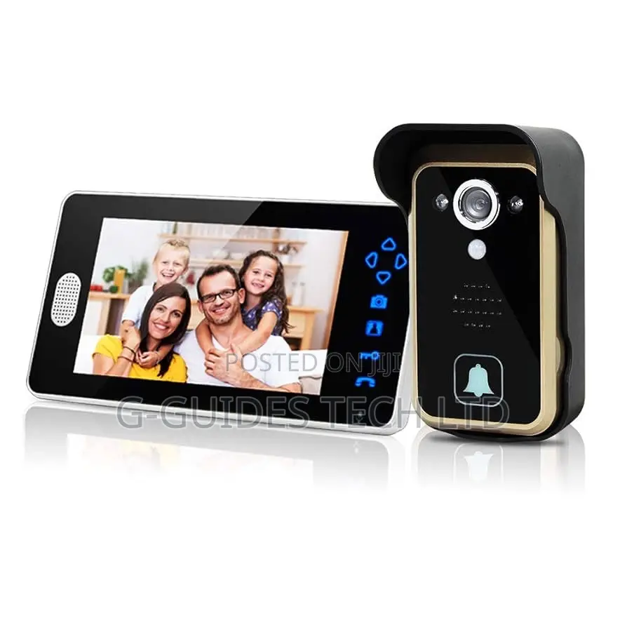 2.4ghz Digital Wireless Video Doorbell 7-Inch