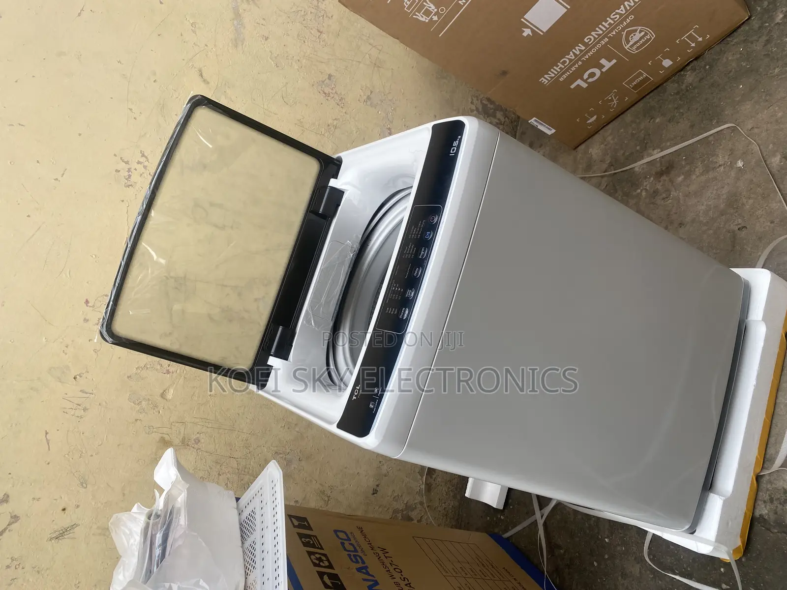 More Prefactory TCL 11kg Top Load Washing Machine