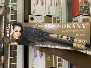 Hair Straightener Brush