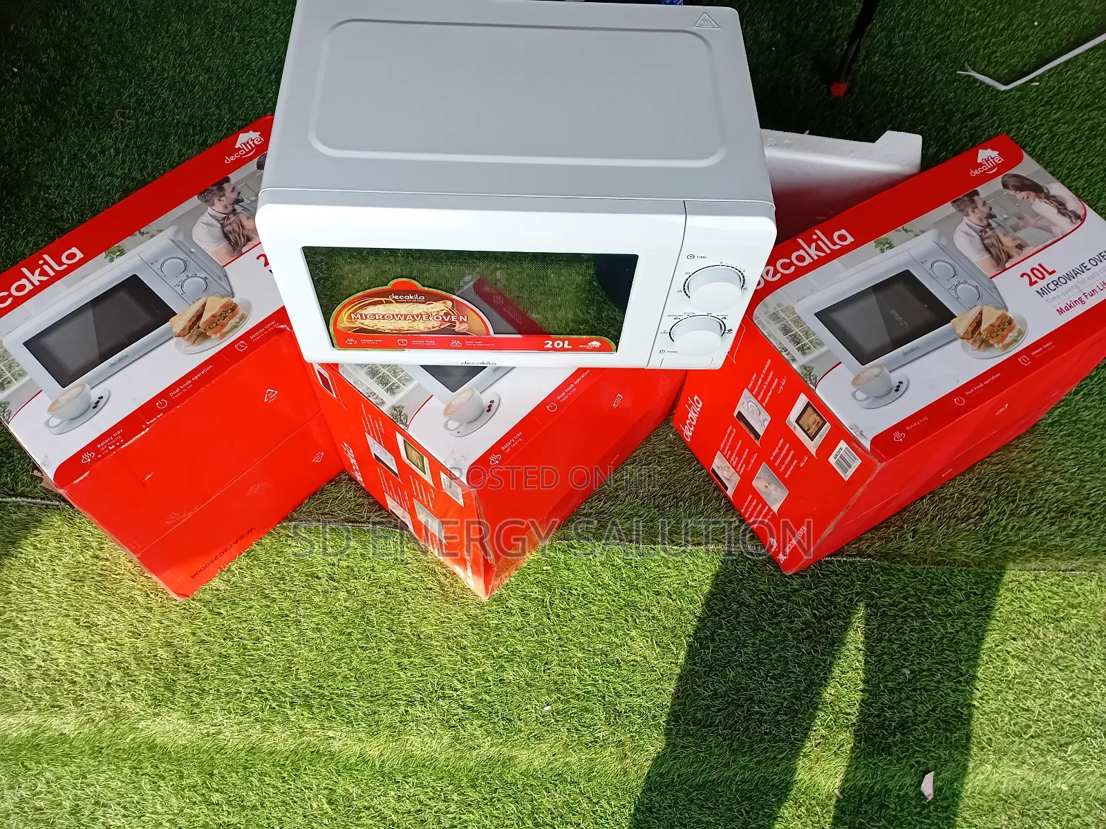 Make Male Time Easier Decakila Microwave 20 Liters Oven