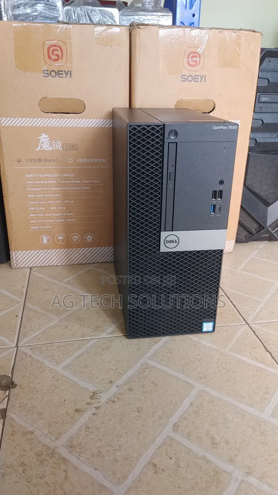 Desktop Computer Dell Optiplex 7050 8GB Intel Core i7 HDD 500GB