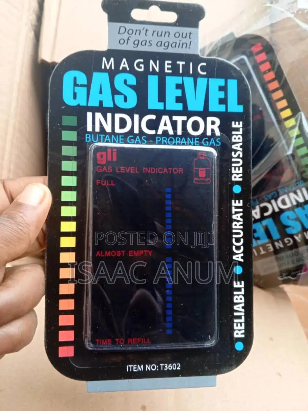 Gas Cylinder Level Indicator