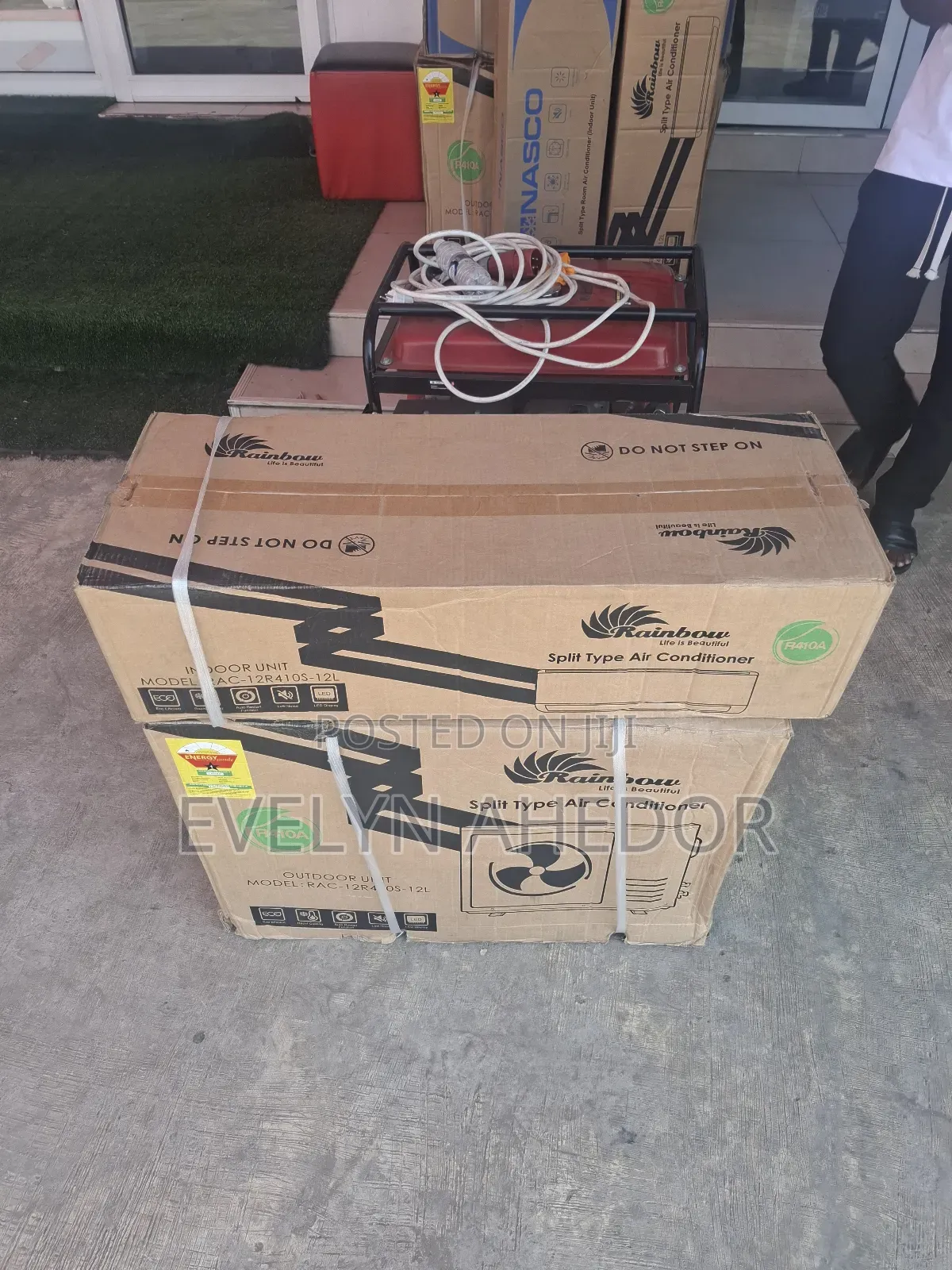 Energy Saving Rainbow 1.5hp Split Air Conditioning for Sale
