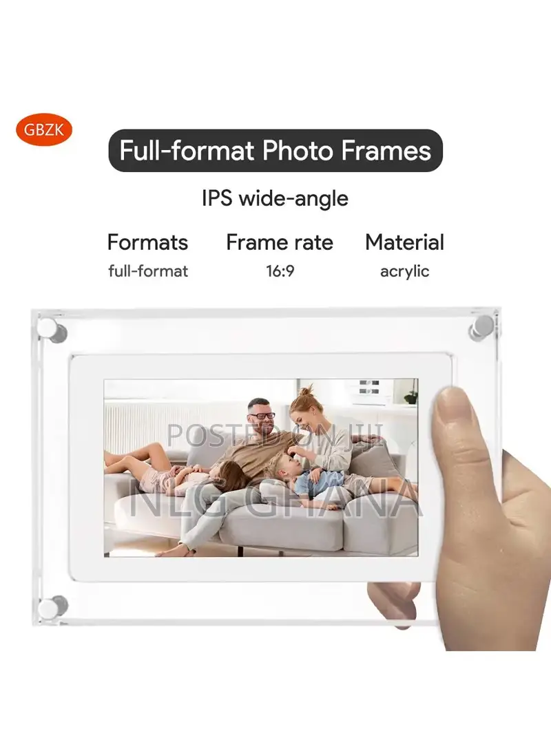 5" Motion Video Acrylic Digital Photo Frame Ghx5322
