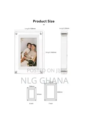 5" Motion Video Acrylic Digital Photo Frame Ghx5322