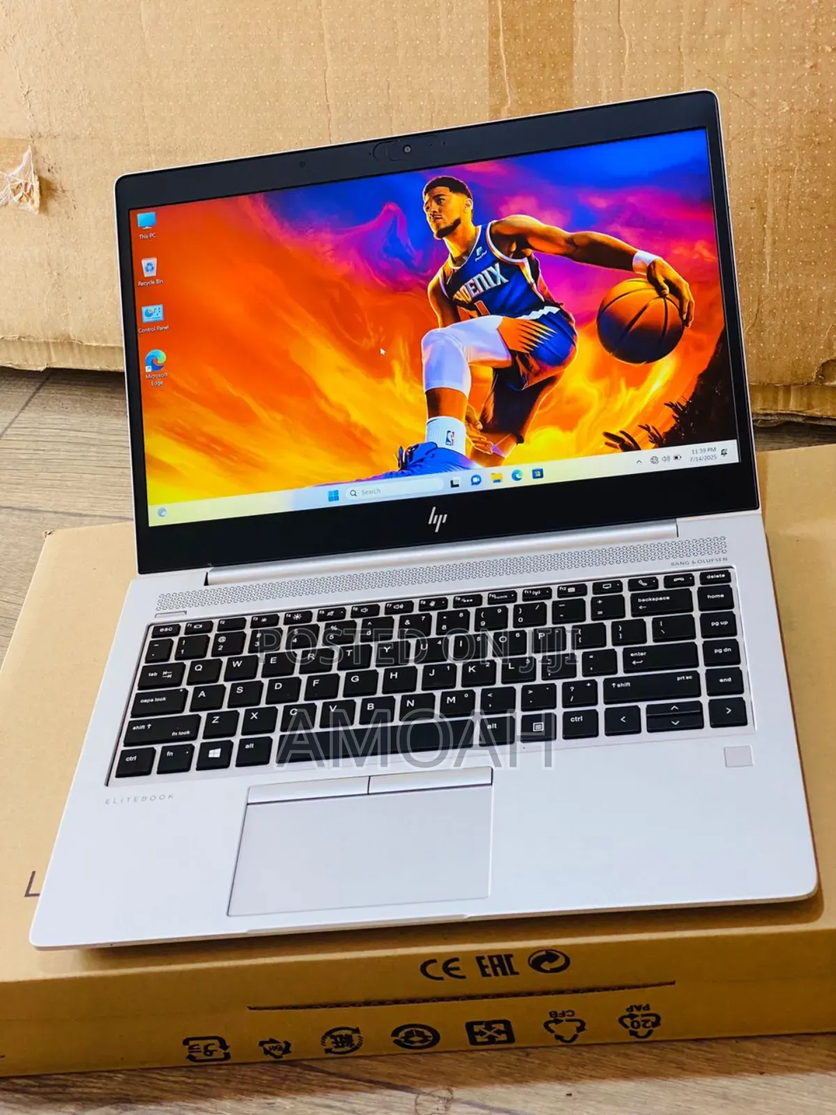 New Laptop HP EliteBook 745 G6 16GB AMD Ryzen 3 SSD 256GB