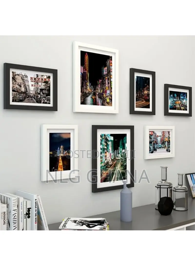 11pcs / Set Diy Picture Frames Wall Mounted Photo Tvx25431