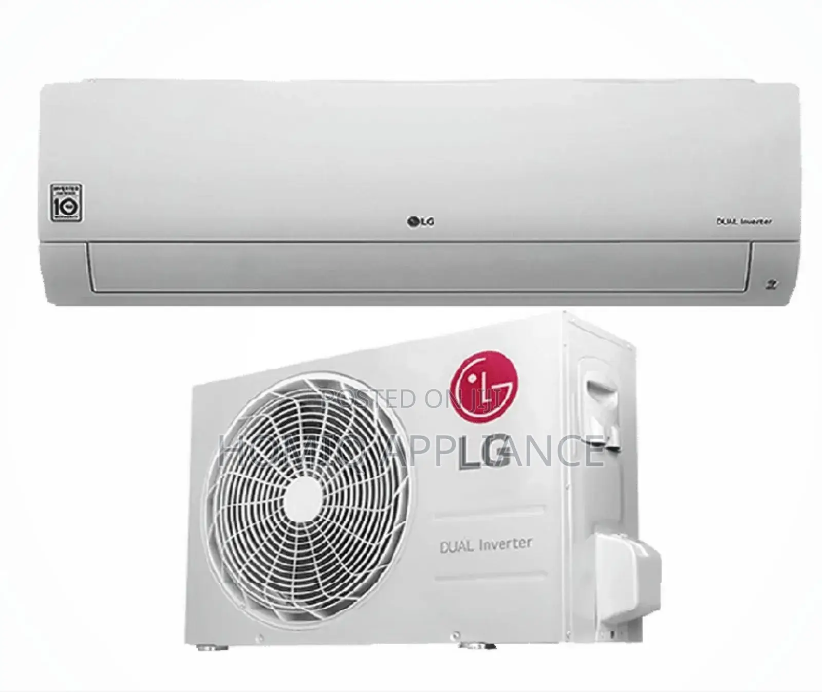 Lg S4-Q12jaqal Ac – 1.5hp Dualcool Inverter Tech
