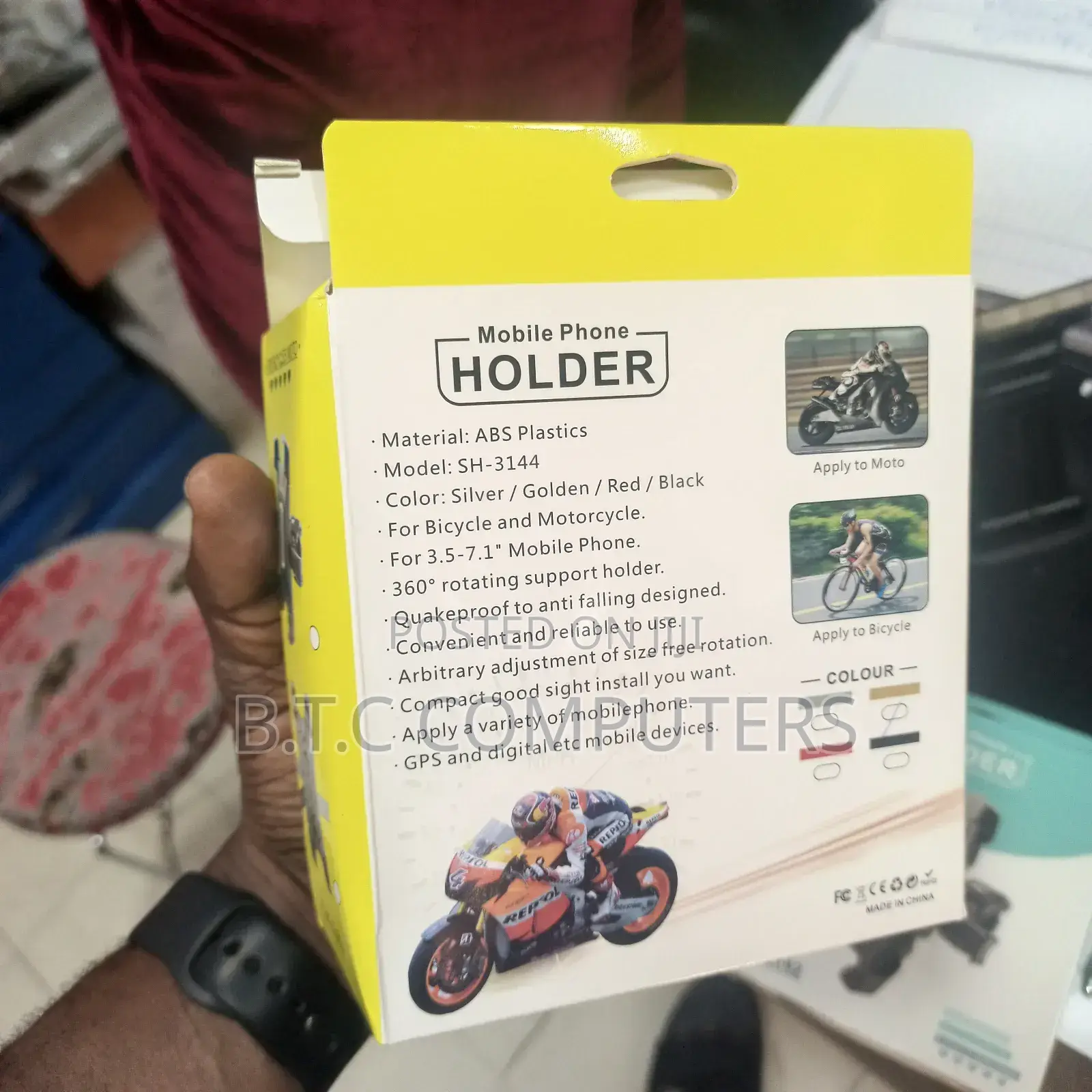 Hi-Tech Phone Car Holder