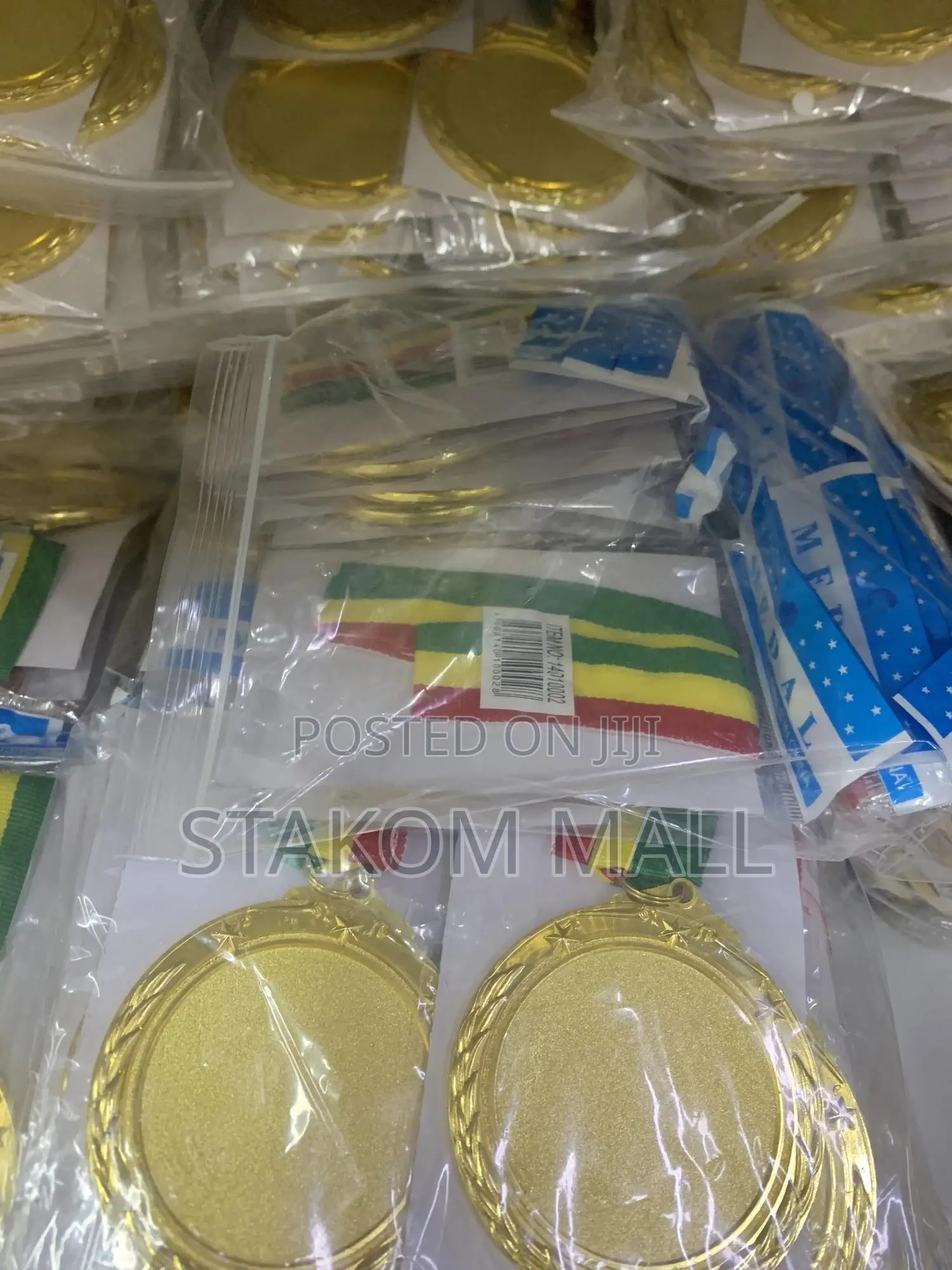 Medals- Silver, Gold and Bronze