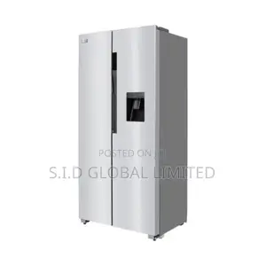 Enjoy Fast Cooling With Nasco 460ltrs Side by Side Fridge