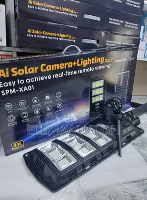 Photo - Ai Solar Camera + Lighting 2in1
