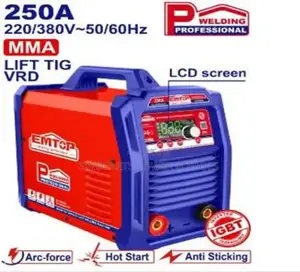 Emtop Ewdem2561: 250a Dual Volt Welder W/LCD